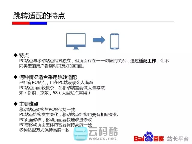 云码酷 【移动搜索优化】如何让百度更喜欢你的移动站_移动化技术选型对百度友好度全解_移动网站SEO优化 搜索优化,如何,百度,喜欢你,技术 SEO自学 171801r2do56c4dfdljdds